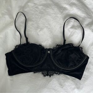 UO Black Lace Bra